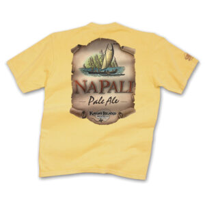 Crazy Shirts Beer-Dyed Na Pali Pale Ale